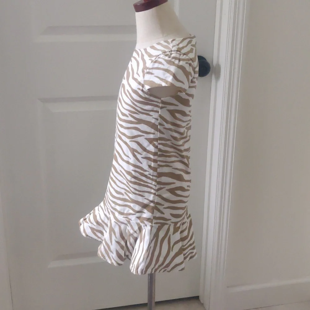 Gymboree White Cotton Blend Garment Gymboree RIGHT MEOW cheetah Cotton/Spandex